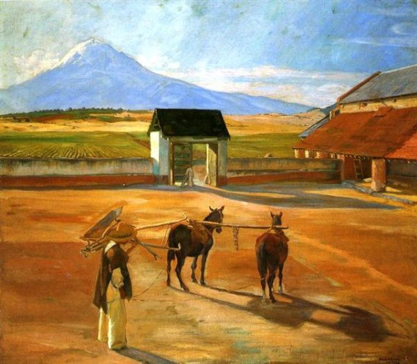 Diego Rivera, La mujer del pozo (1913)